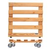 Multiroller 'GH0411' schwarz 38 x 38 cm Tragkraft 120 kg