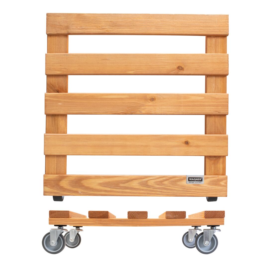 Multiroller 'GH0411' schwarz 38 x 38 cm Tragkraft 120 kg