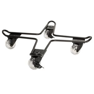 Multiroller 'GH0961' schwarz 33 x 33 cm Tragkraft 60 kg