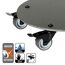 Multiroller GH0629 schwarz Ø 29 cm Tragkraft 100 kg