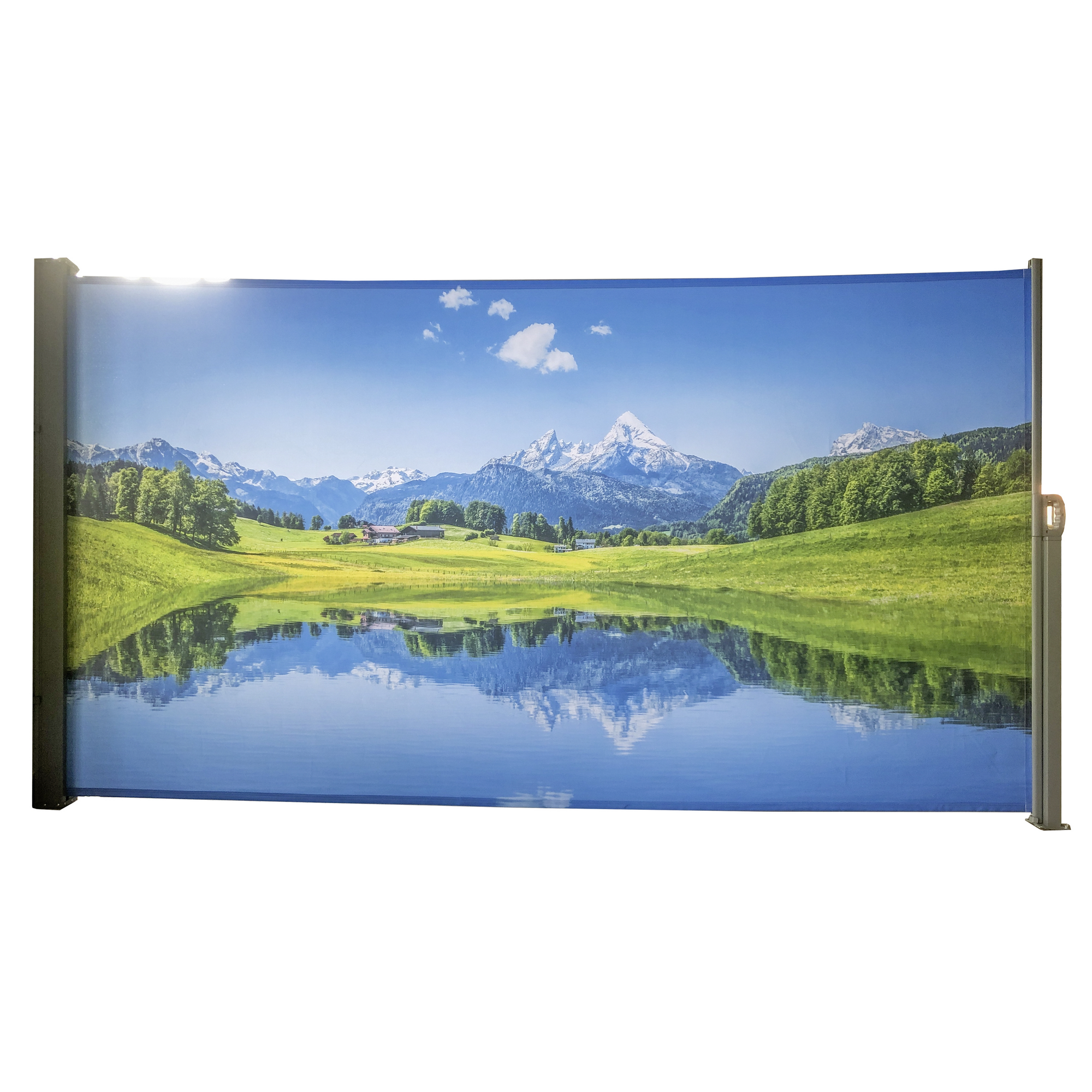 Seitenmarkise 'Bergsee' 300 x 160 cm