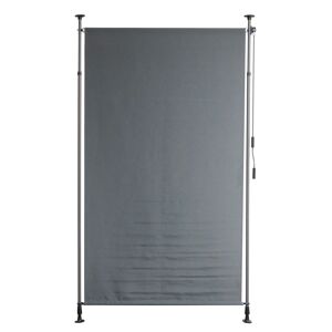 Klemmsichtschutz Aluminium/Stahl anthrazit 150 x 312 cm