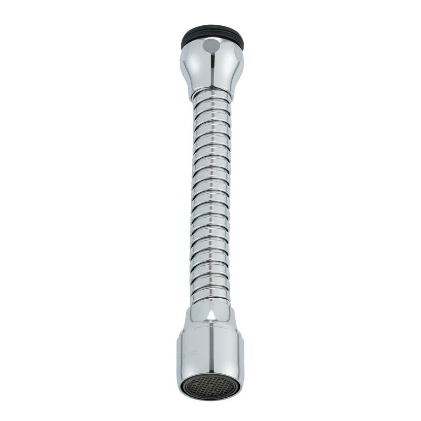 Strahlregler 'Honeycomb' M22/M24 15 l/min mit Metall-Hahnschlauch
