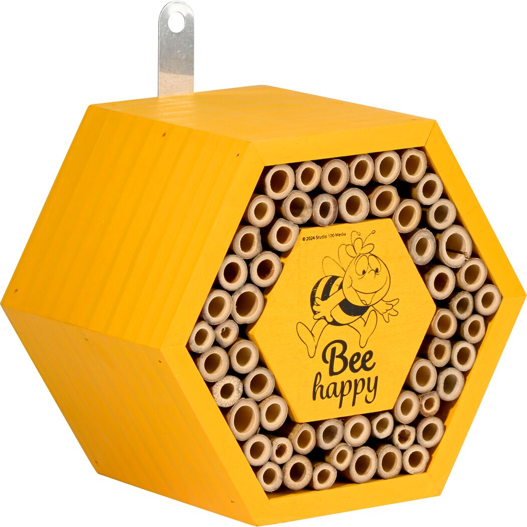 Insektenhotel 'Maja' Holz/Bambus 18 x 12 x 17 cm