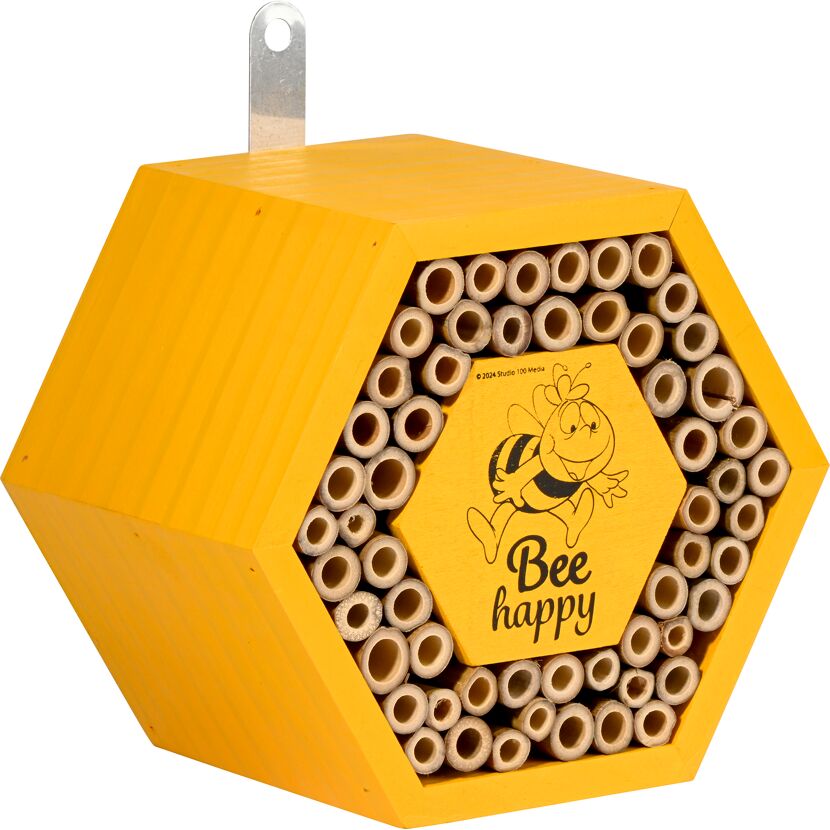 Insektenhotel 'Maja' Holz/Bambus 18 x 12 x 17 cm