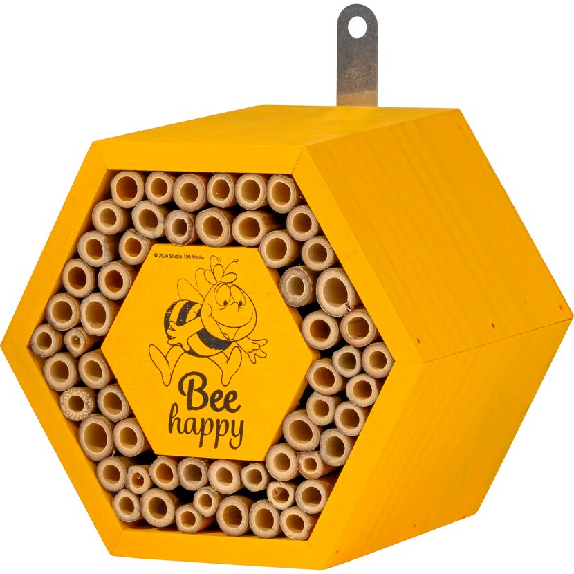 Insektenhotel 'Maja' Holz/Bambus 18 x 12 x 17 cm
