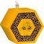 Insektenhotel 'Bee Happy Maja' aus Holz und Bambus.