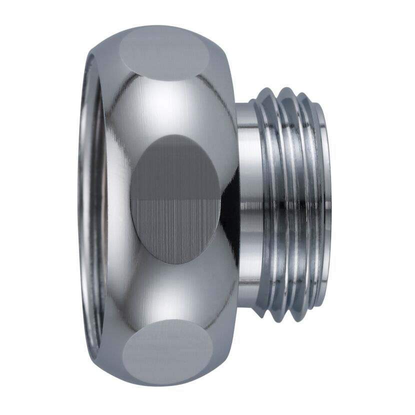 Übergangsadapter Messing verchromt 3/4"/1/2"