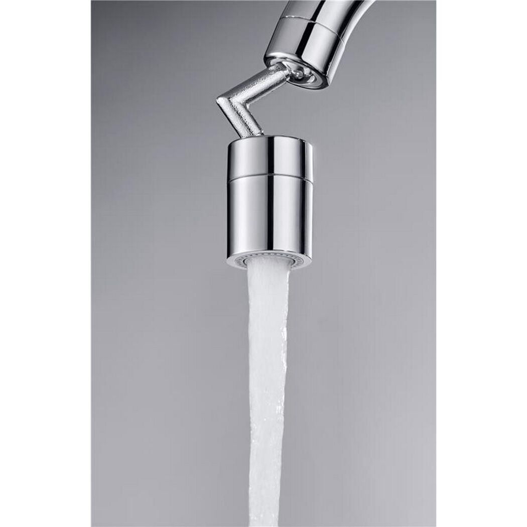 Strahlregler 'Dual-Stream' verchromt M22/M24 5,7 l/min mit Kugelgelenk