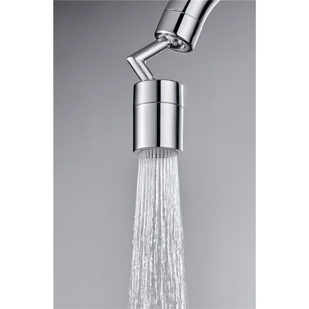 Strahlregler 'Dual-Stream' verchromt M22/M24 5,7 l/min mit Kugelgelenk