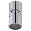 Strahlregler 'Dual-Stream' verchromt M22/M24 5,7 l/min mit Kugelgelenk
