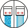 Strahlregler 'Dual-Stream' verchromt M22/M24 5,7 l/min mit Kugelgelenk