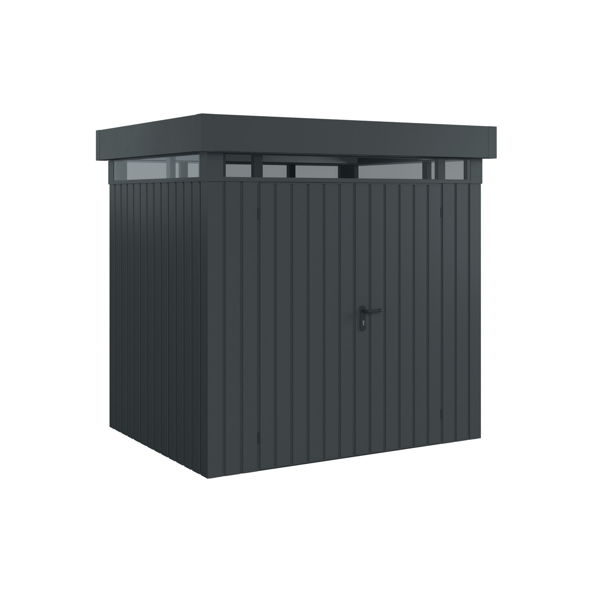 Gerätehaus  'Euroline EFD4  S-Sk' anthrazitgrau 229 x 181 cm