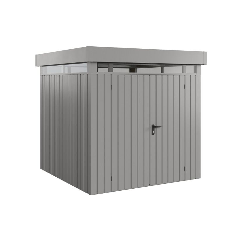 Gerätehaus  'Euroline EFD5  S-Sk' graualuminium 237 x 229 cm