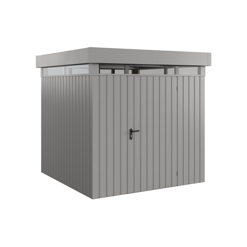 Gerätehaus  'Euroline EFD5  S-Sk' graualuminium 237 x 229 cm