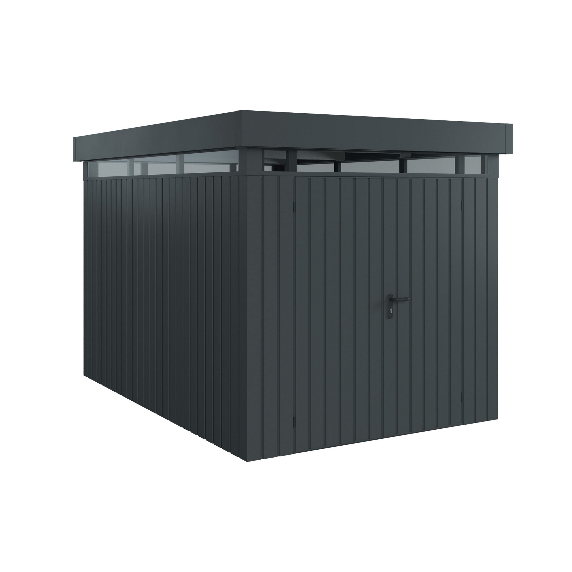 Gerätehaus  'Euroline EFD7  S-Sk' anthrazitgrau 229 x 325 cm