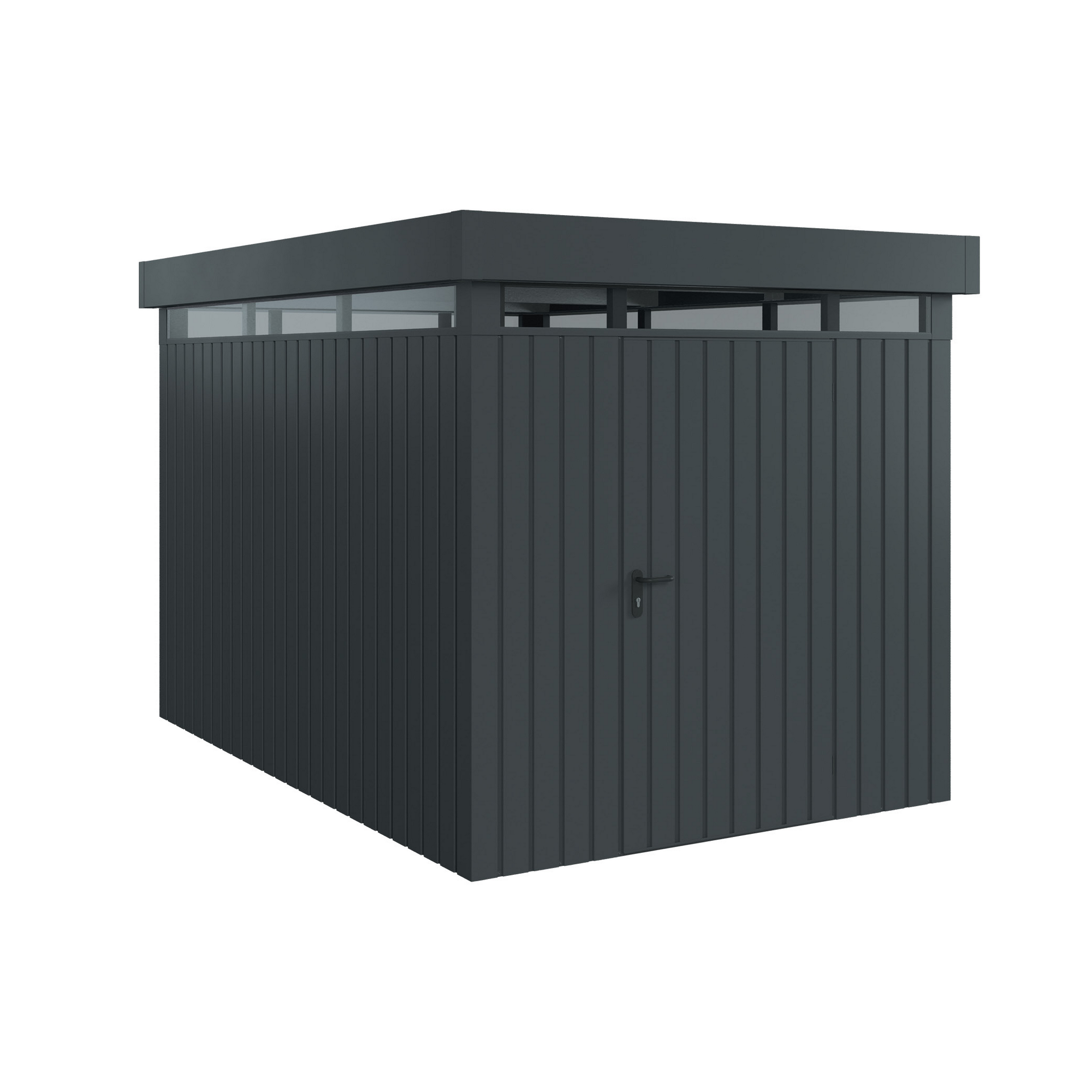 Gerätehaus  'Euroline EFD7  S-Sk' anthrazitgrau 229 x 325 cm