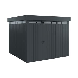 Gerätehaus 'Euroline EFD10 S-Sk' anthrazitgrau 277 x 277 cm