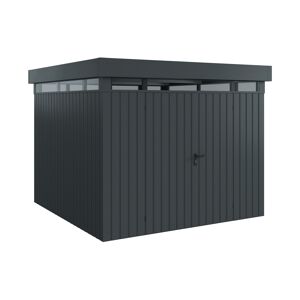 Gerätehaus 'Euroline EFD10 S-Sk' anthrazitgrau 277 x 277 cm