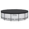 Aufstellpool 'Steel Pro MAX' Komplett-Set lichtgrau Ø 427 x 107 cm