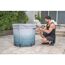 Eisbad 'Lay-Z-Spa Glacial Dip™' lichtgrau mit Eismuster Ø 90 x 80 cm