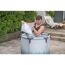 Eisbad 'Lay-Z-Spa Glacial Dip™' lichtgrau mit Eismuster Ø 90 x 80 cm
