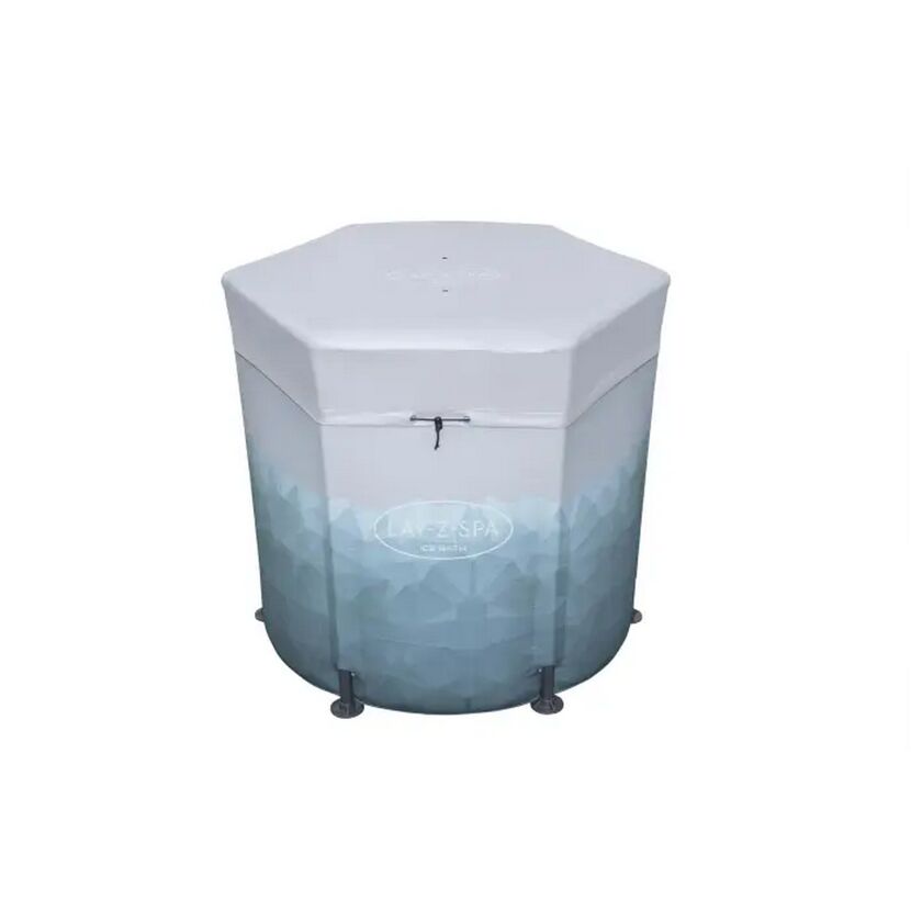 Eisbad 'Lay-Z-Spa Glacial Dip™' lichtgrau mit Eismuster Ø 90 x 80 cm