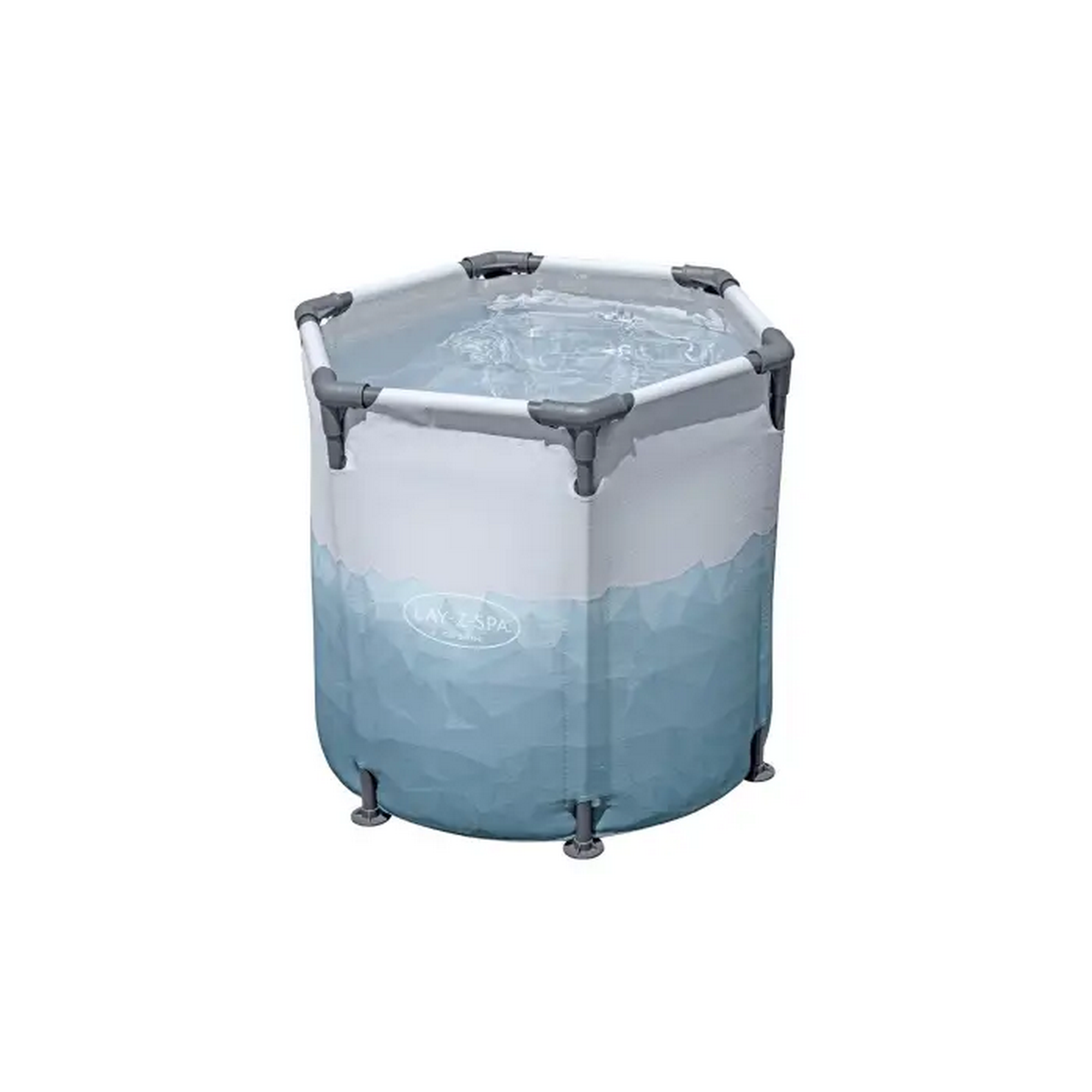 Eisbad 'Lay-Z-Spa Glacial Dip™' lichtgrau mit Eismuster Ø 90 x 80 cm
