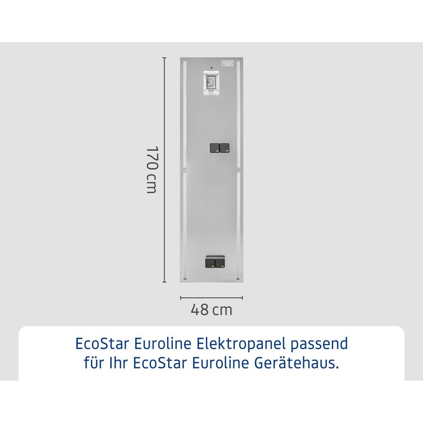 Elektro-Paneel 'Euroline' für Gerätehäuser