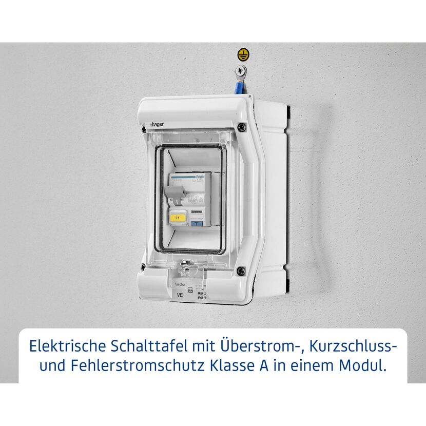 Elektro-Paneel 'Euroline' für Gerätehäuser