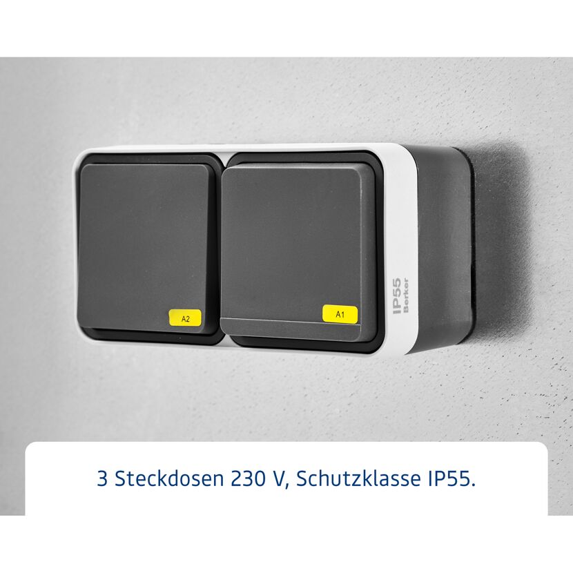 Elektro-Paneel 'Euroline' für Gerätehäuser