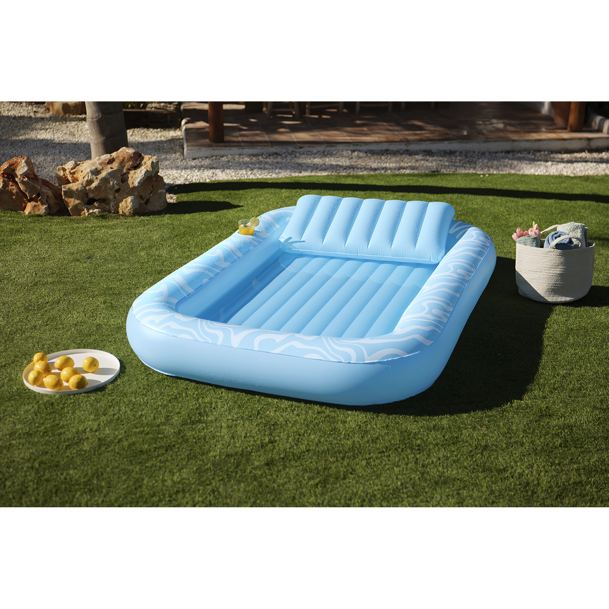 Sonnenliege 137 x 25,5 x 203 cm