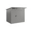 Gerätehaus  'Euroline EPD4  S-Sk' graualuminium 214 x 166 x 204 cm