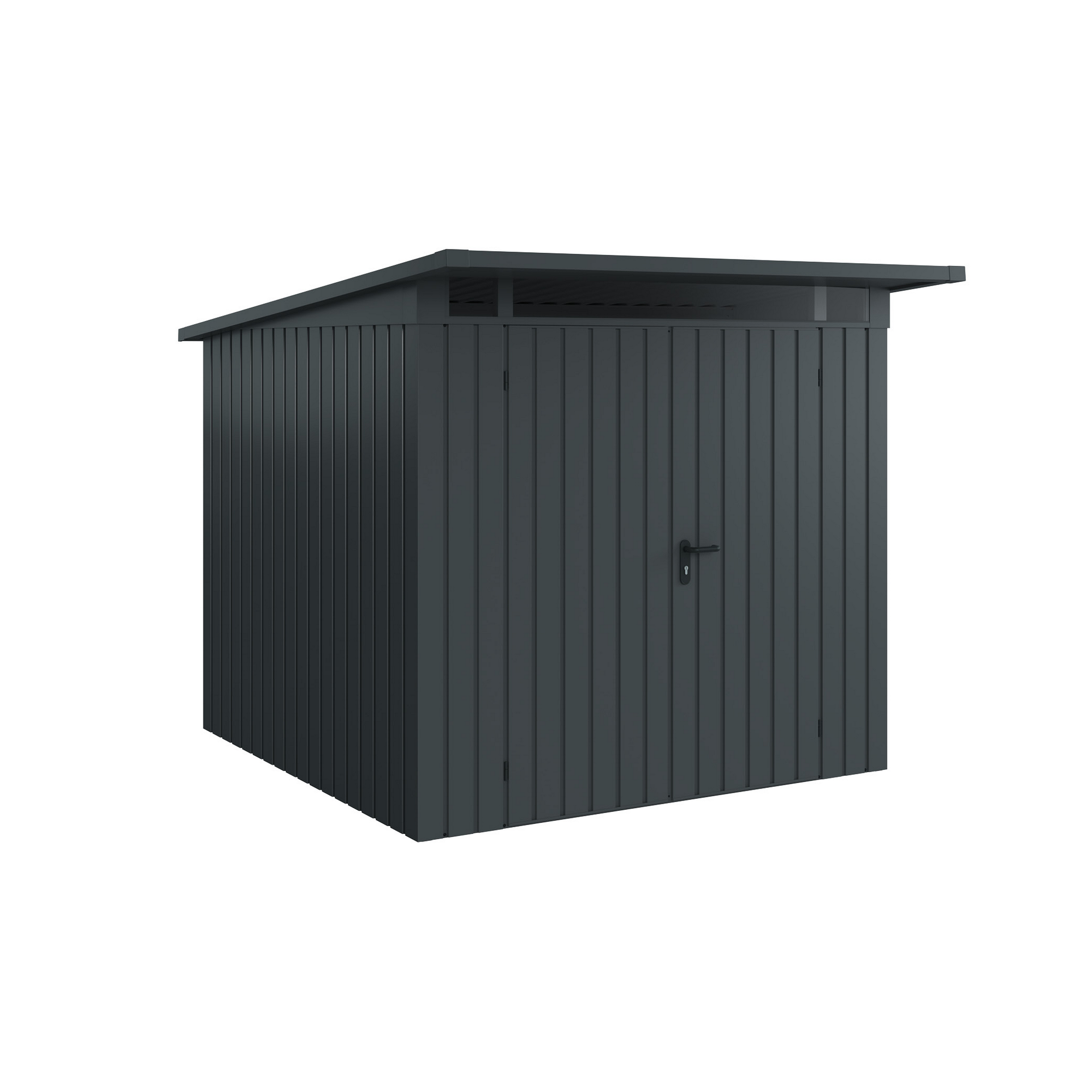 Gerätehaus  'Euroline EPD5  S-Sk' anthrazitgrau 229 x 262 cm