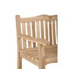 Gartenbank 'Romang' 2-Sitzer Teakholz braun 120 x 92 x 63 cm