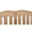 Gartenbank 'Romang' 3-Sitzer Teakholz braun 150 x 92 x 63 cm