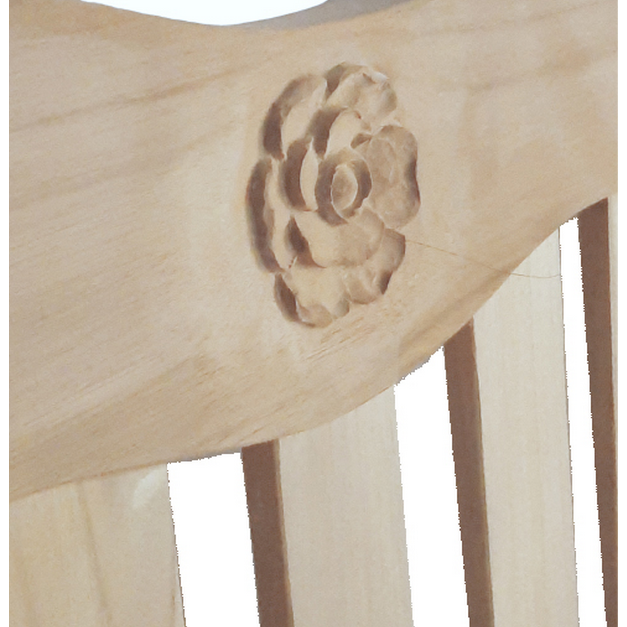 Gartenbank 'Romang' 3-Sitzer Teakholz braun 150 x 92 x 63 cm