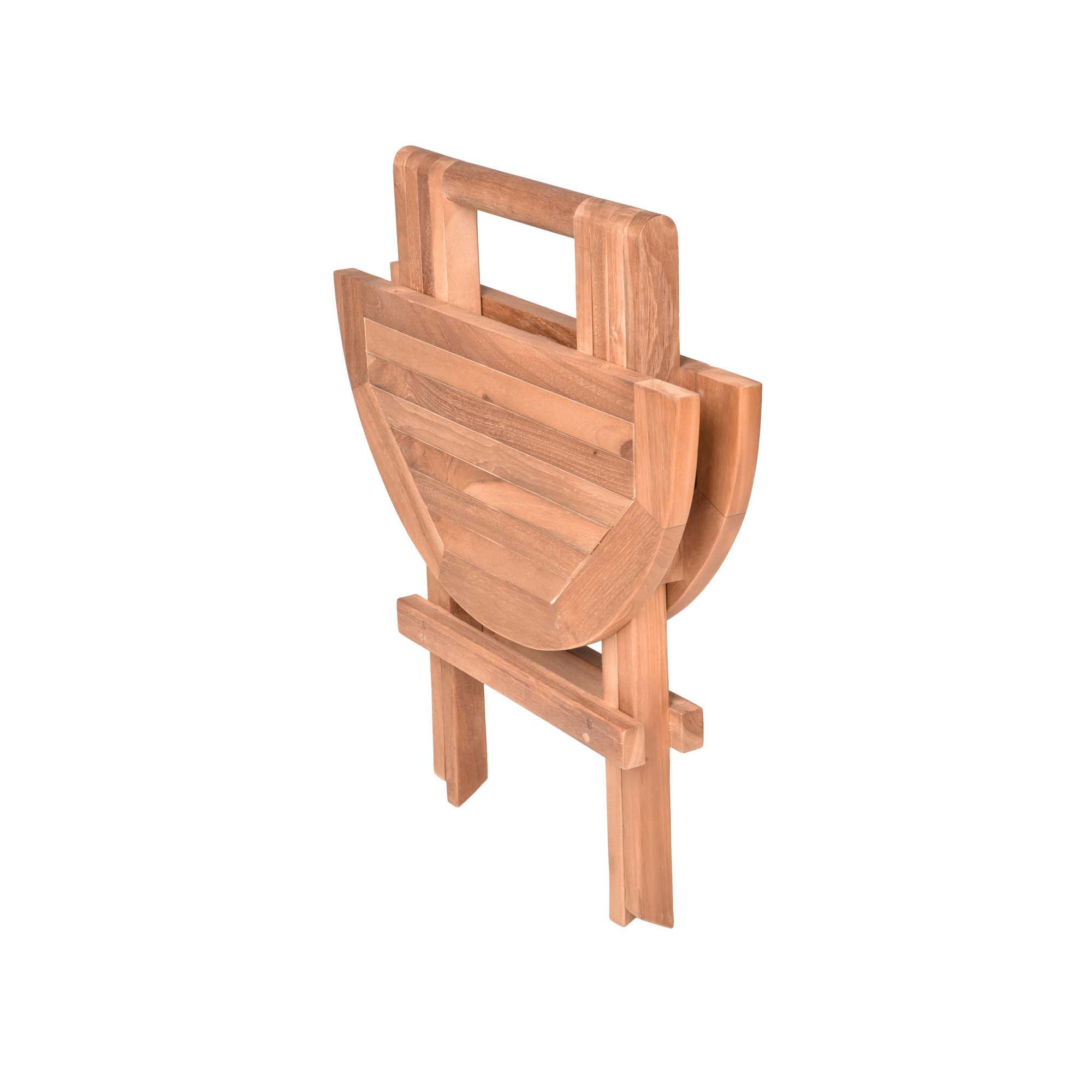 Beistelltisch 'Mitan' klappbar Teakholz Ø 50 x 51 cm