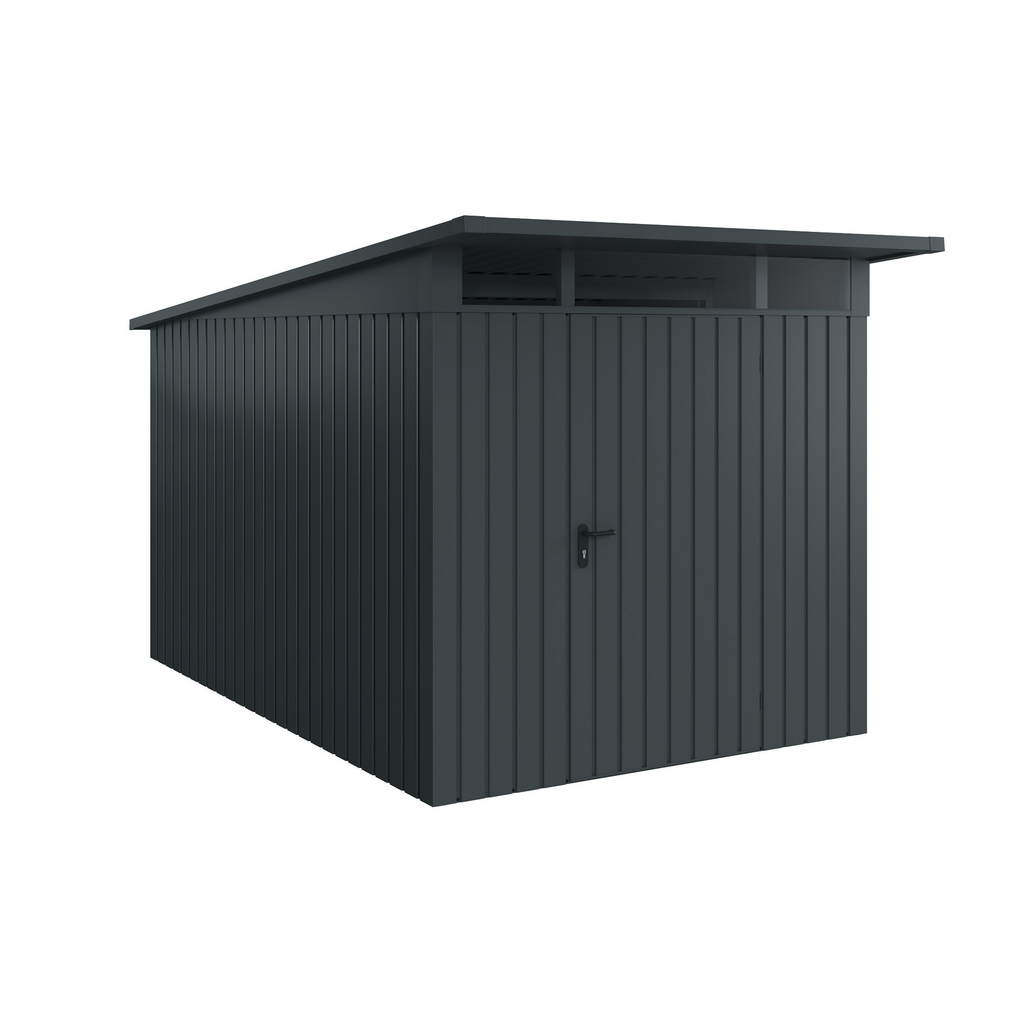 Gerätehaus  'Euroline EPD7  S-Sk' anthrazitgrau 229 x 358 cm