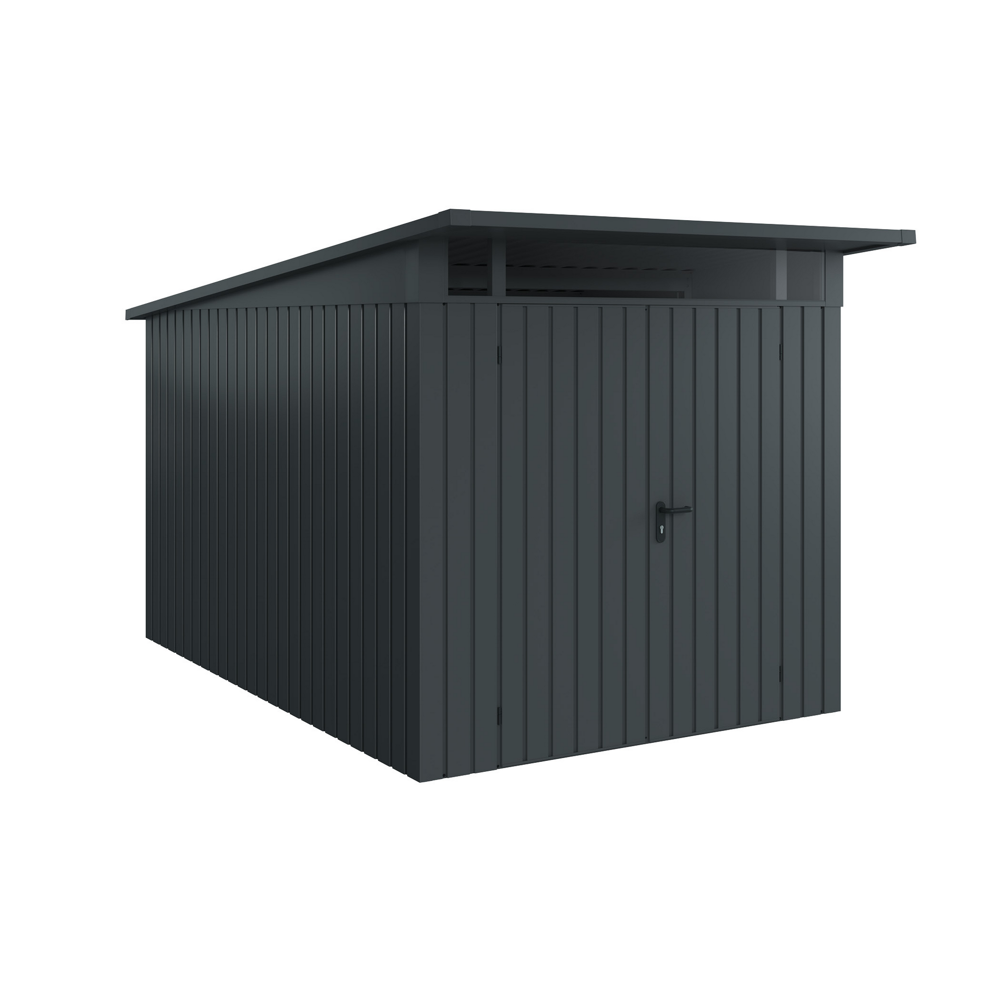 Gerätehaus  'Euroline EPD7  S-Sk' anthrazitgrau 229 x 358 cm