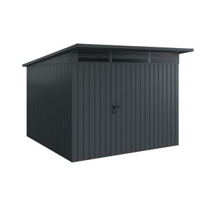 Gerätehaus 'Euroline EPD10 S-Sk' anthrazitgrau 277 x 310 cm