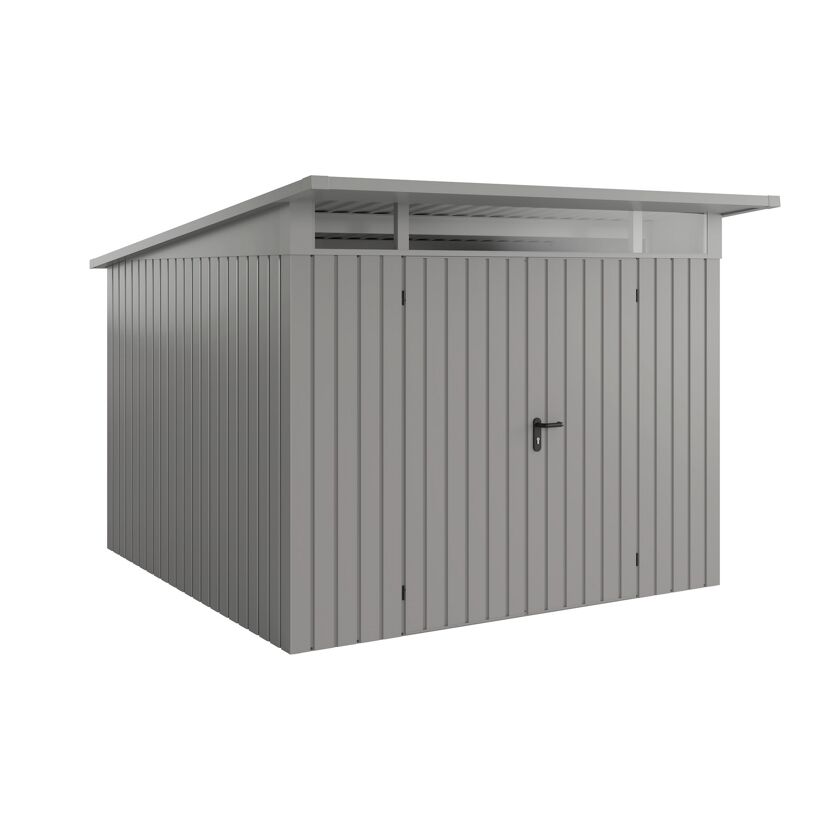 Gerätehaus  'Euroline EPD10  S-Sk' graualuminium 277 x 310 cm