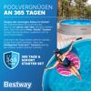 Stahlwandpool-Set 'Tanx™' grau mit Filterpumpe Ø 305 x 61 cm