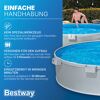 Stahlwandpool-Set 'Tanx™' grau mit Filterpumpe Ø 305 x 61 cm