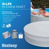 Stahlwandpool-Set 'Tanx™' grau mit Filterpumpe Ø 305 x 61 cm