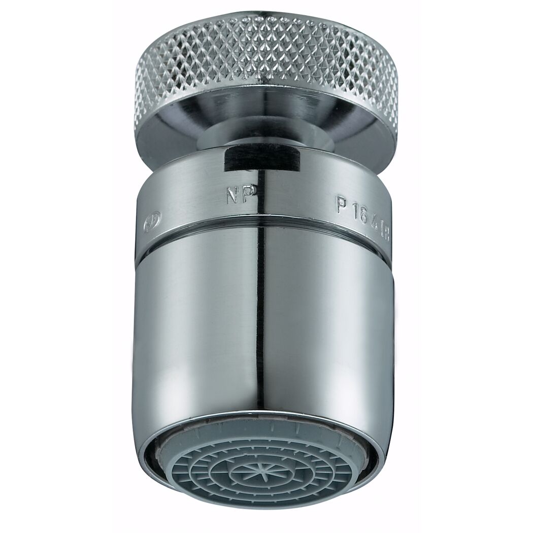 Strahlregler 'Cascade SLC' verchromt M22/M24 5,7 l/min mit Kugelgelenk