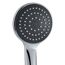 Duschbrause verchromt 1/2" 10 l/min 1 Strahlart