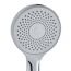 Duschbrause 'Ecobooster' verchromt 1/2" 1 Strahlart