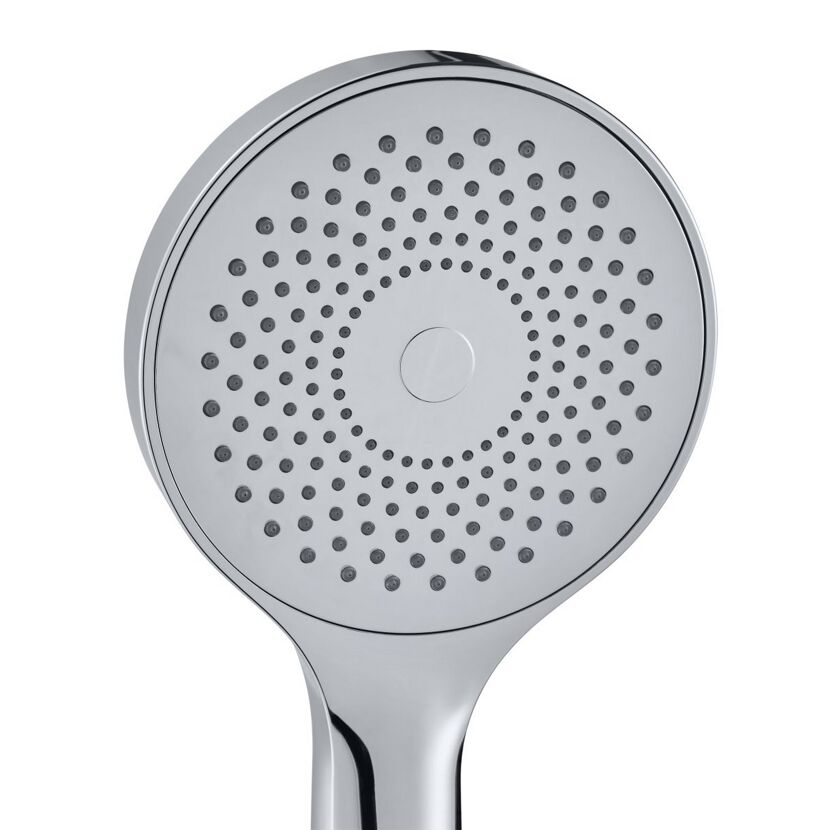 Duschbrause 'Ecobooster' verchromt 1/2" 1 Strahlart