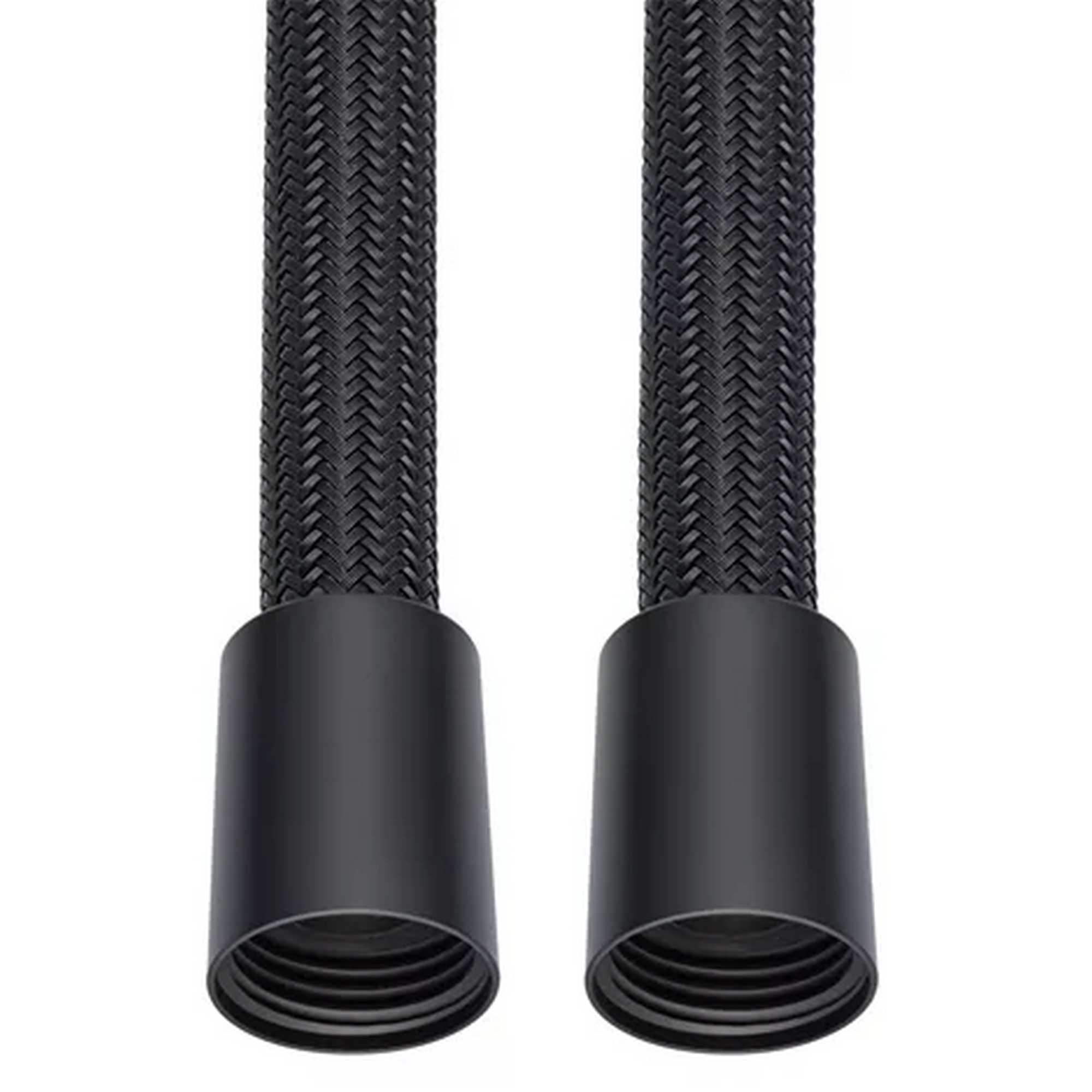 Brauseschlauch 'Chromalux Zero' schwarz 1/2" 150 cm
